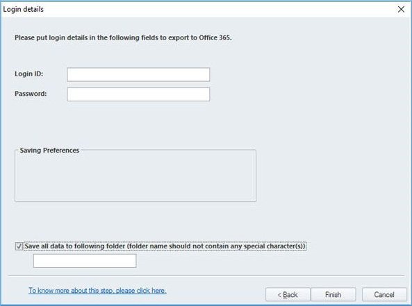 Export OLM files directly to office Servers and web-servers