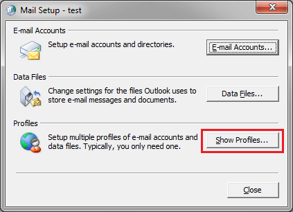  Mail Setup