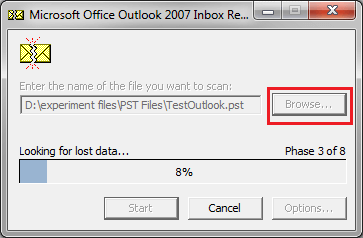 Inbox Repair Tool