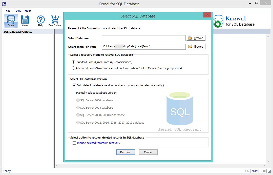 SQL Database Recovery