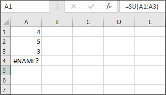 8 Excel Errors And The Way To Fix Them