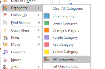 Select All Categories