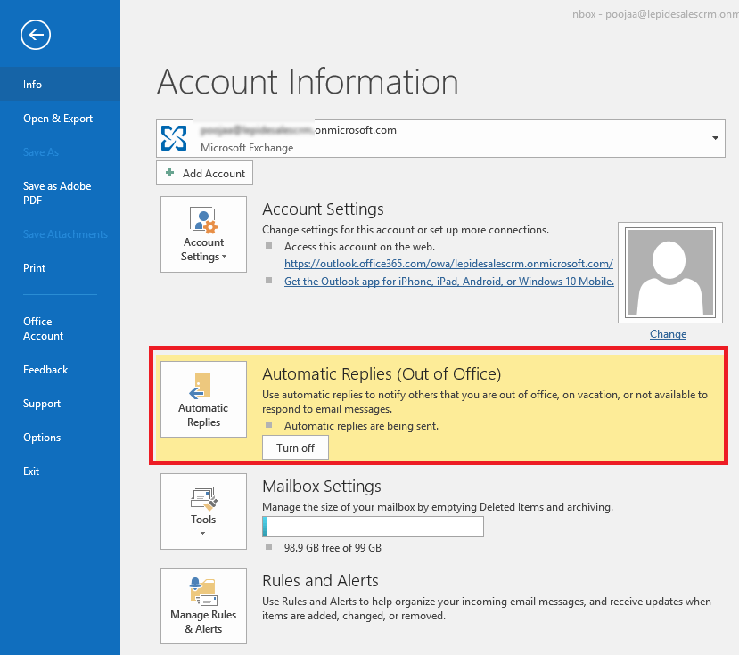 How To Set Up An Out Of Office Reply In Outlook 16 13 And 10