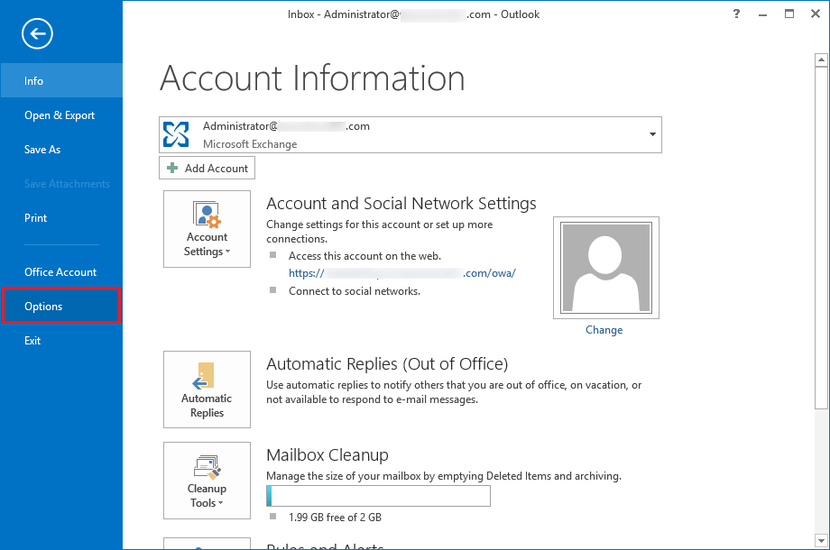 outlook 2016 for mac search no results