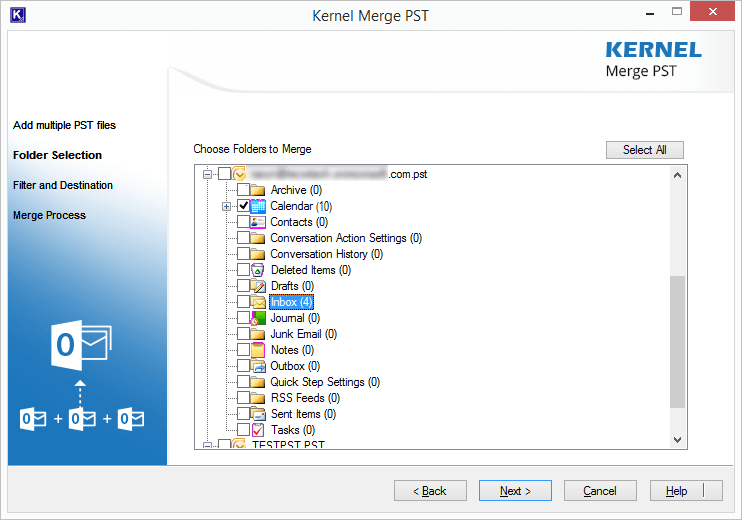 allow users to merge specific items based on their requirements.