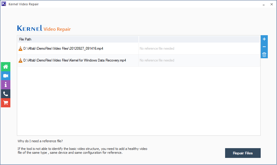 click Repair button