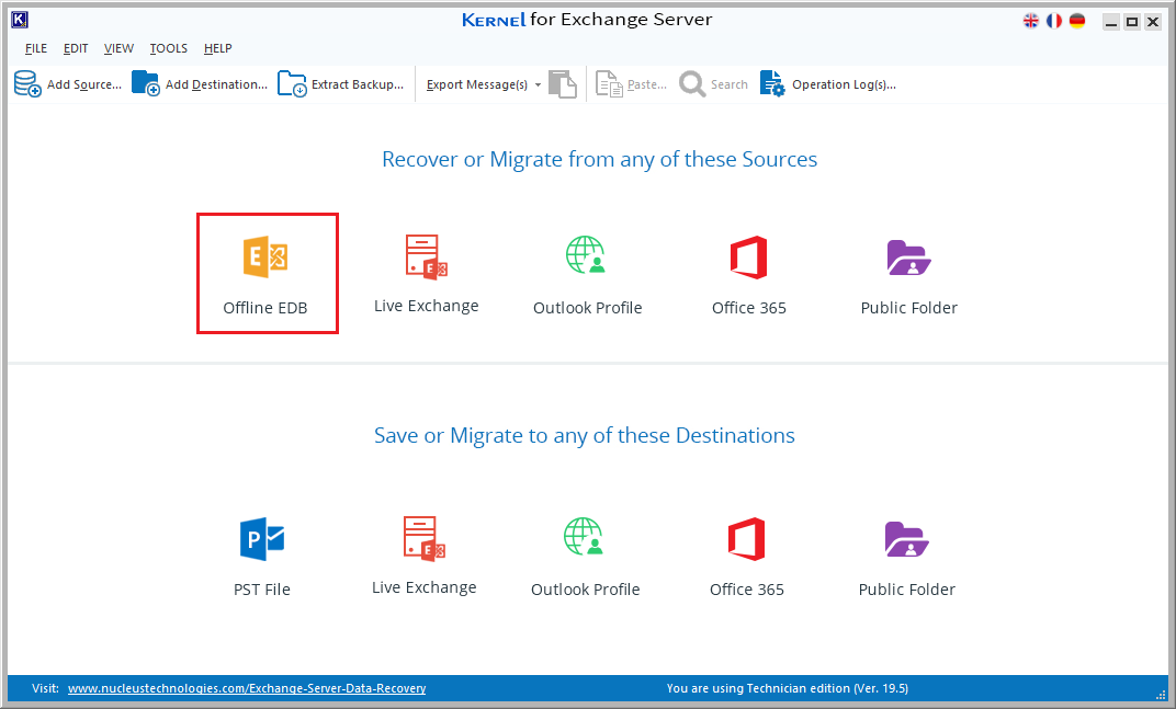 Recover Deleted Public Folder Data From Exchange 2016