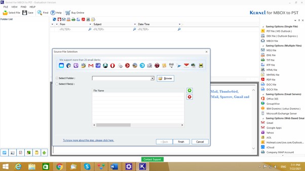 mbox to pst converter