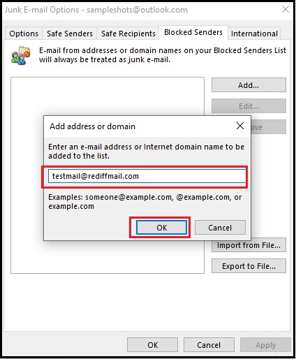 domain box