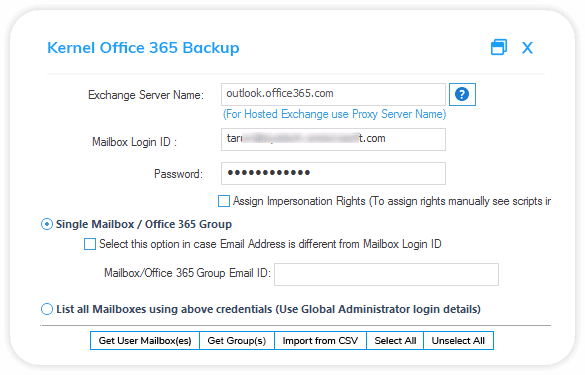Export Office 365 Mailbox to PST