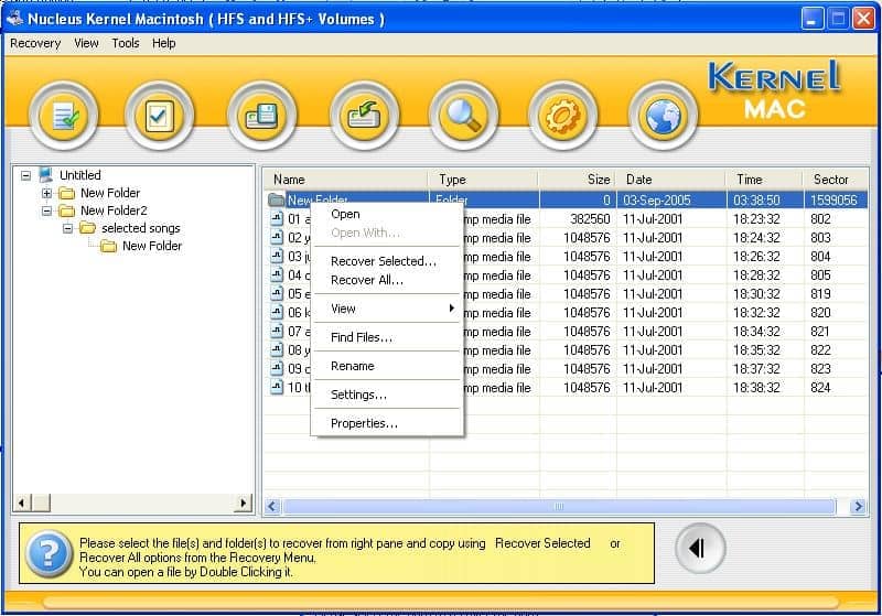 Saving recovered Mac data after the preview