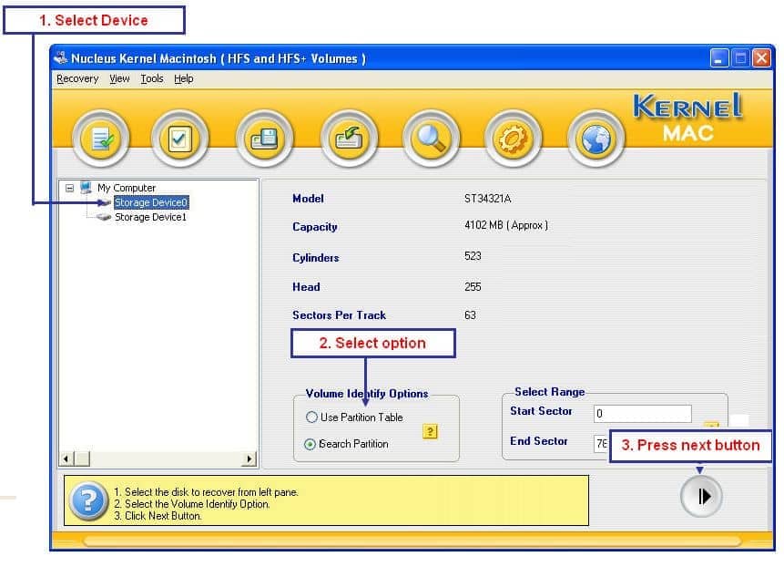 Searching and finding missing Mac partitions