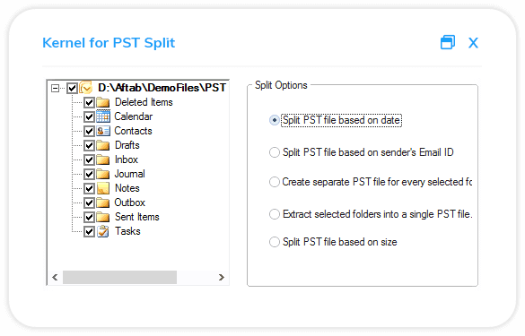 Kernel Split PST software
