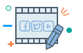 Social media savvy formats 