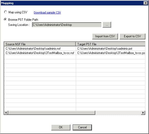 Add a saving path for saving files at the destination