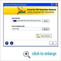 Screenshot for Destination Path
