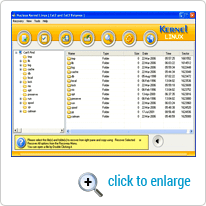 Select files and folders from right pane